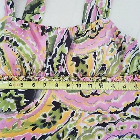 Bwear Pink and Green Sleeveless Top - Picture 8 of 8